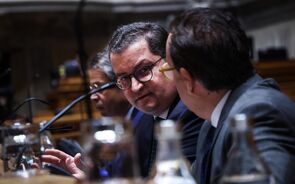 Ministro das Finanças, Joaquim Miranda Sarmento, na apresentação do OE 2026 no Parlamento.