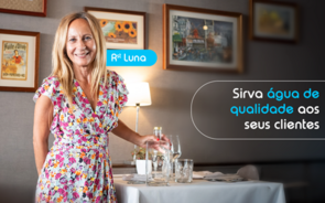Purifiqua oferece água purificada com garrafas personalizadas para restaurantes, como O Farto, Lismar O Ledo e Reis, em Leiria