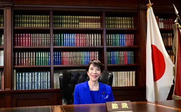  Sanae Takaichi, atual primeira-ministra do Japão