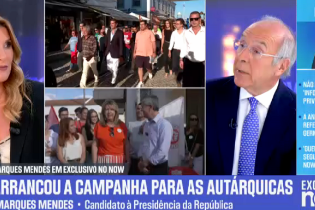 NOW foi o canal de informação mais visto no primeiro dia de outubro 