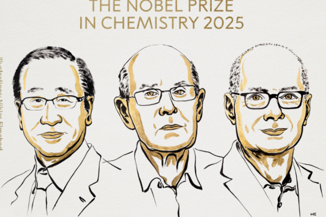 Estruturas metalorgânicas para captar água no deserto vencem Nobel da Química