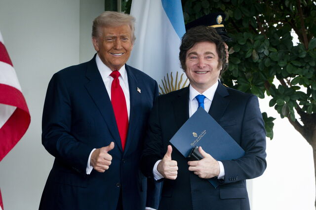 Trump condiciona apoio à Argentina aos resultados nas eleições