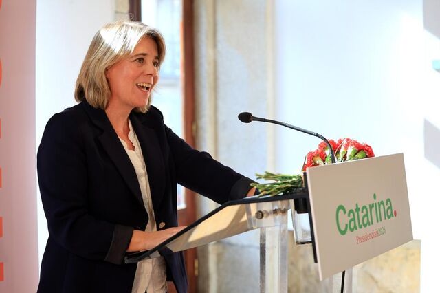 Catarina Martins na corrida a Belém para “cuidar da democracia”