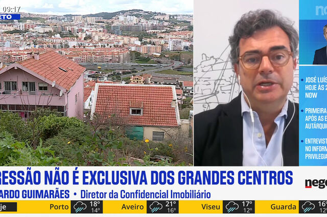 Preços da habitação: 'É difícil imaginar que haja uma grande alteração da tendência'