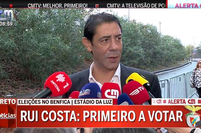 Rui Costa: «Se preparei discurso? Nem de vitória nem de derrota...»
