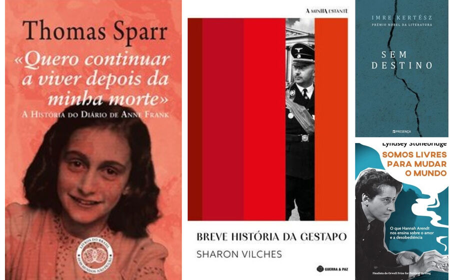 Um romance e três livros de não ficção sobre a II Guerra Mundial