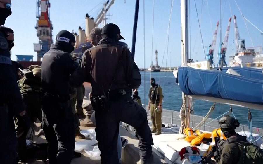 Flotilha para Gaza foi intercetada pelas Forças Armadas israelitas.