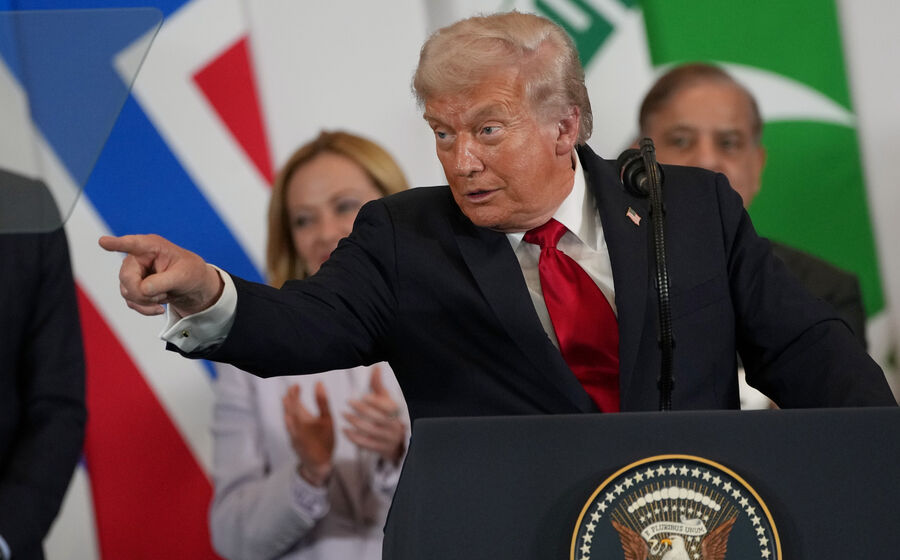 Trump diz que as tarifas elevadas à China 'não são sustentáveis'