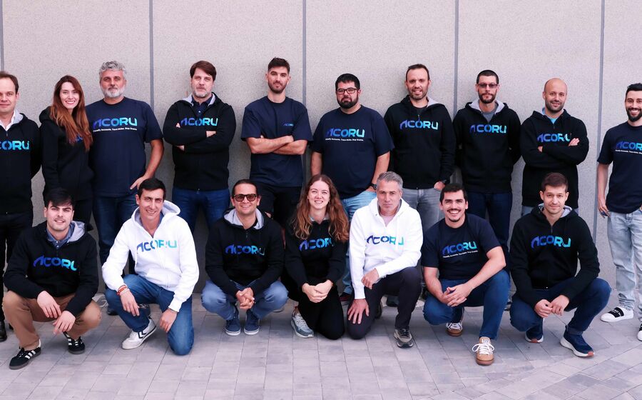 A startup madrilena Acoru tem uma equipa de mais de 30 pessoas.