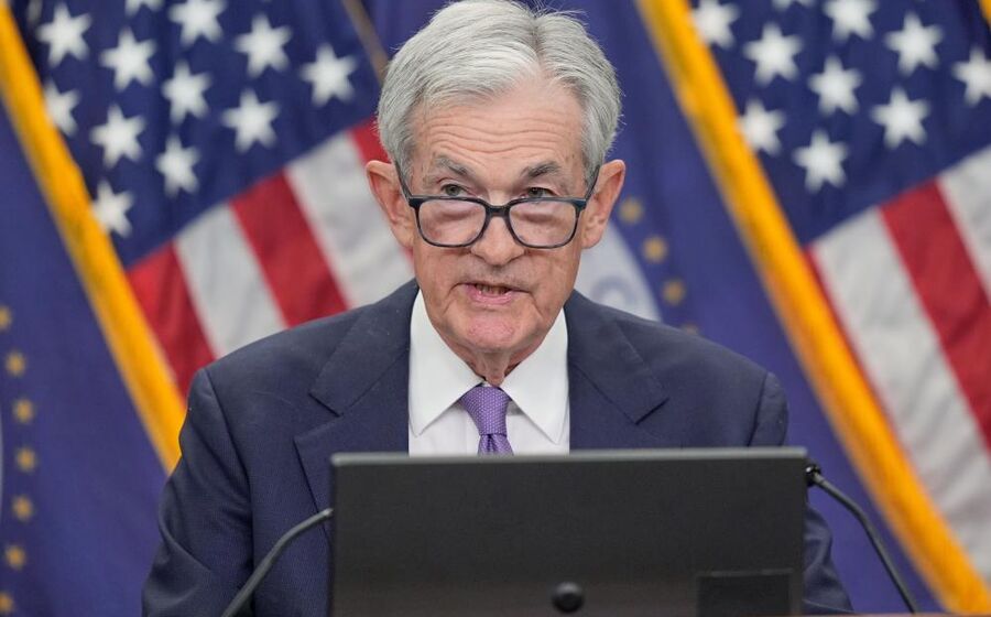 Jerome Powell é o presidente da Fed.