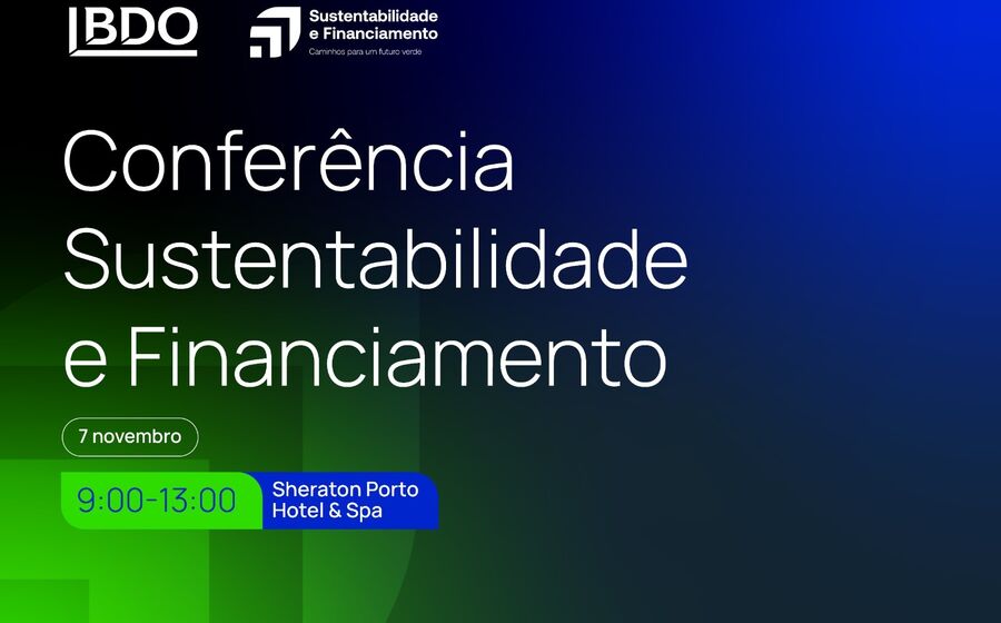 Conferência sobre sustentabilidade e financiamento no Sheraton Porto Hotel & Spa