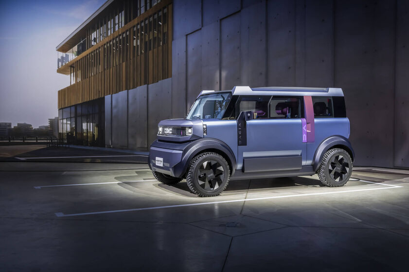 Dacia revela Hipster Concept, protótipo elétrico para democratizar o acesso a veículos na Europa
