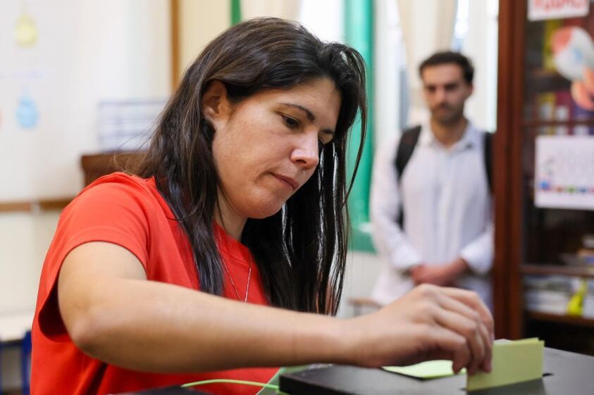Mariana Mortágua vota nas eleições