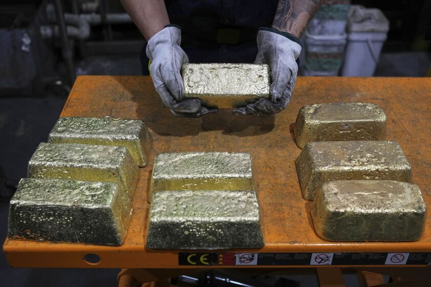 Descoberta de jazigo de ouro em Gansu, China, com reservas estimadas em 40 toneladas