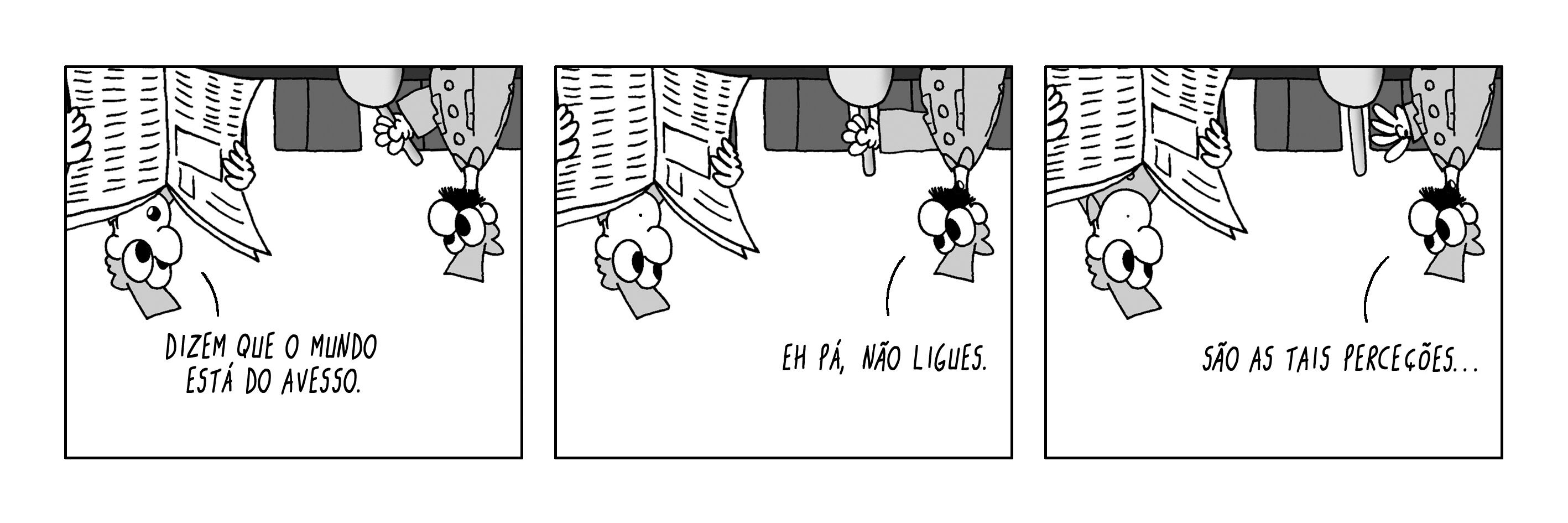 O mundo ao avesso segundo a perspetiva de Luís Afonso