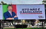 MP investiga cartazes do Chega com mensagens sobre Bangladesh e comunidade cigana.
