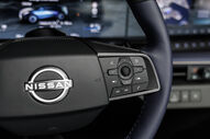 Volante do Nissan Leaf de nova geração, modelo com autonomia até 604 km