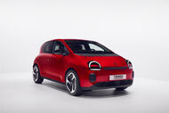 Novo Renault Twingo elétrico, com design inspirado no modelo de 1992
