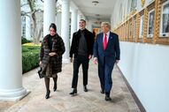 Georgina Rodríguez, Cristiano Ronaldo e Donald Trump