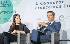 O debate “As cooperativas como fator determinante para o crescimento do negócio agroalimentar em Portugal”, contou com a participação de Idalino Leão e Elli Tsiforou.