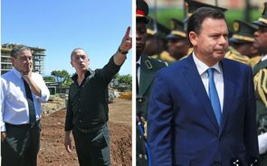 Avelino Farinha (esq.ª) e Custódio Correia estão a ser investigados num dos processos sobre corrupção na ilha da Madeira. Luís Montenegro vai visitar Angola e assinar contratos de financiamento para empresas portuguesas.