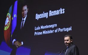 Luís Montenegro discursou no Portugal Capital Markets Day.