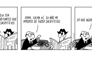 União Europeia com habitantes que não querem sacrifícios, mas um deles não se importa, só que agora não dá jeito