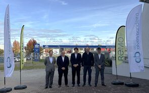 Da esquerda para direita:  José Pedro Freitas, Presidente da REMO; Rui Bandeira, Presidente do Grupo Alves Bandeira; Luís Miguel Castanheira, CEO REMO; João Pedro Justo, Administrador Executivo Grupo Alves Bandeira; Ricardo Pereira, CFO REMO