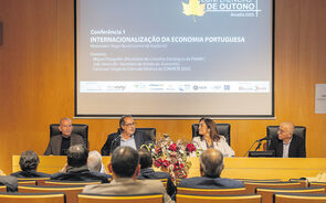 O painel da internacionalização da economia portuguesa com Miguel Frasquilho, João Neves e Carla Leal.