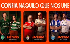 Betano lança campanha que une adeptos de Sporting, Benfica e Porto