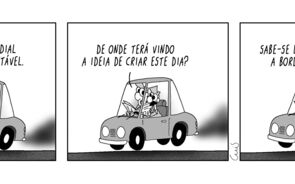 Dia do transporte sustentável? Talvez a ideia surgiu num jato privado