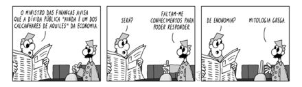 Ministro das Finanças compara dívida pública ao calcanhar de Aquiles
