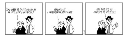 Há conflito de interesses em perguntar à IA sobre a bolha da IA