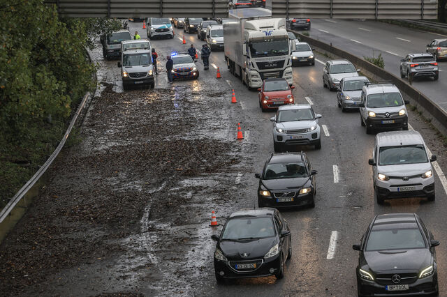 Mau tempo: Proteção civil registou 150 ocorrências entre as 00:00 e as 07:00