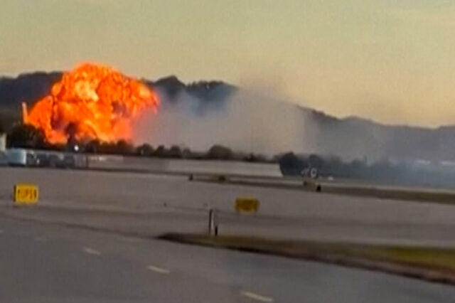 Vídeo mostra avião a explodir durante descolagem em aeroporto nos EUA