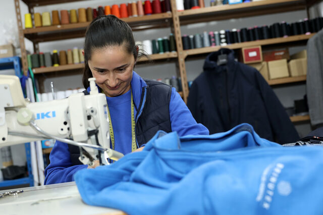 Brinutex transforma fardas em imagens de marca