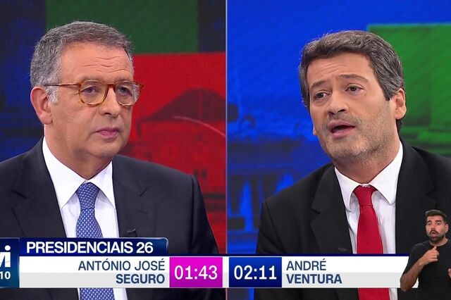 Da revisão da lei laboral à crise no SNS: o que foi dito na inauguração dos debates presidenciais entre Ventura e Seguro