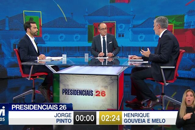 Presidenciais: Lei laboral domina debate entre Gouveia e Melo e Jorge Pinto