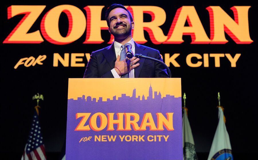 Zohran Mamdani, Democrata, vence eleições para a câmara de Nova Iorque