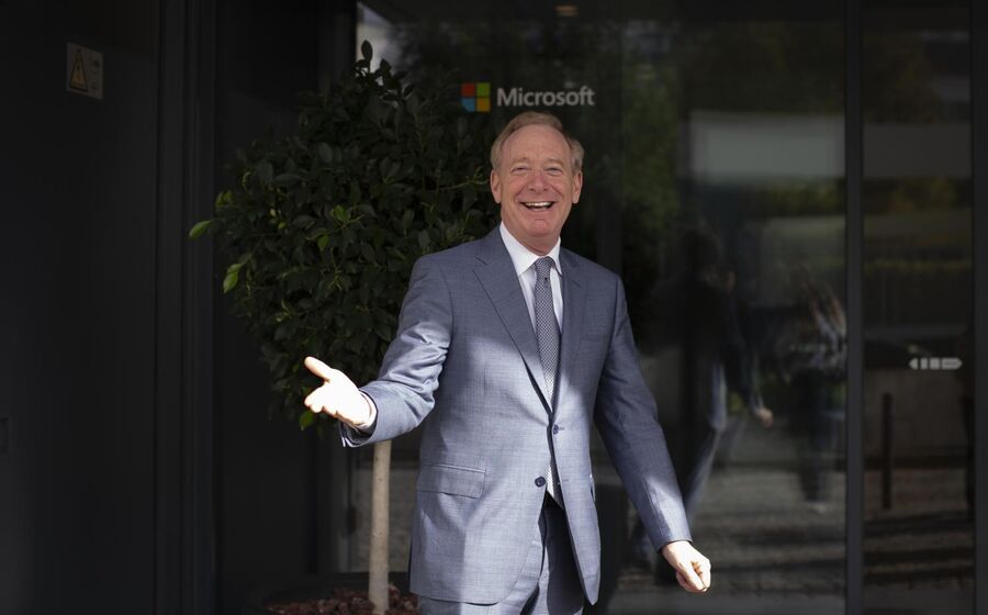 Brad Smith, presidente da Microsoft