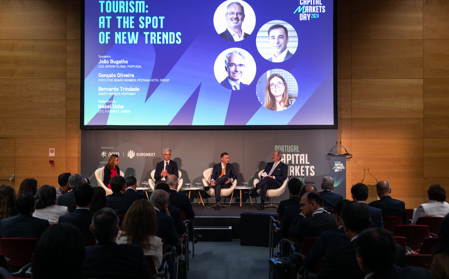 O Portugal Capital Markets Day reúne empresas, investidores, academia e Governo.