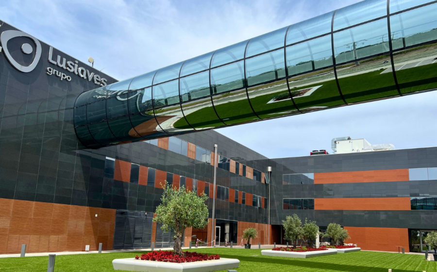 Sede do Grupo Lusiaves, em Leiria