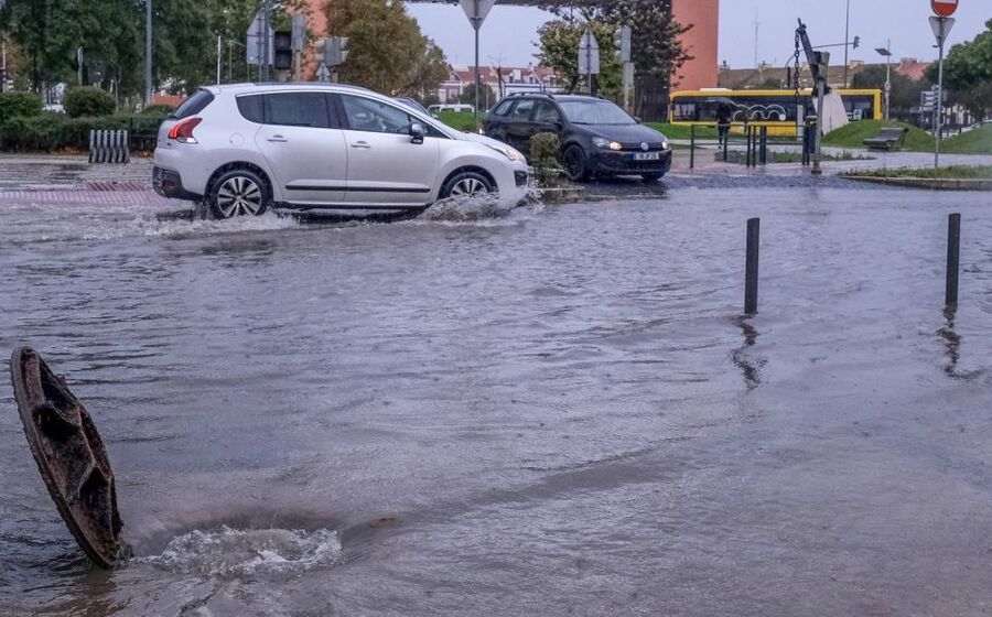 Mau tempo causou inundações em várias zonas do país