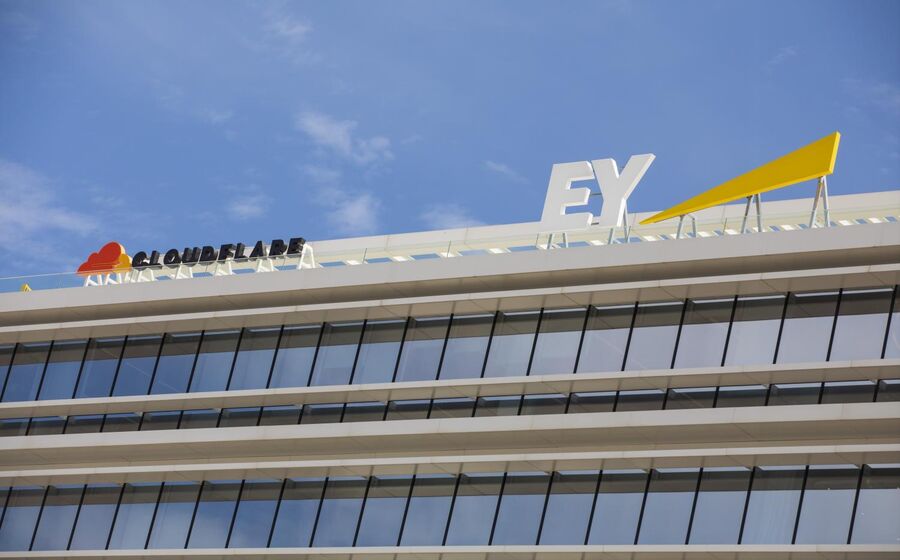 Edifício da Cloudfare em Lisboa.