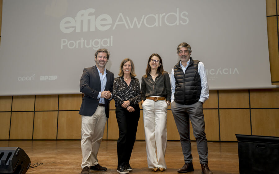 Ricardo Torres Assunção, secretário-geral da APAN, Sofia Barros, secretária-geral da APAP, Filipa Appleton, presidente da APAN, e António Roquette, presidente da APAP.