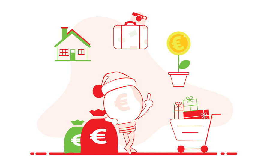 Opções para investir o subsídio de Natal e superar a inflação