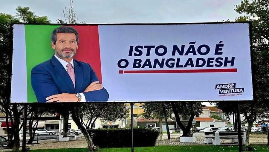 MP investiga cartazes do Chega com mensagens sobre Bangladesh e comunidade cigana