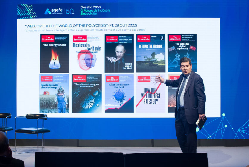 Nuno Lameiras, presidente da AGEFE, iniciou a agenda de trabalhos