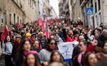 Manifestação da greve geral juntou milhares de pessoas em Lisboa.