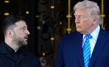  Volodymyr Zelensky e Donald Trump encontram-se em Mar-a-Lago, na Florida, para discutir o plano de paz para a Ucrânia